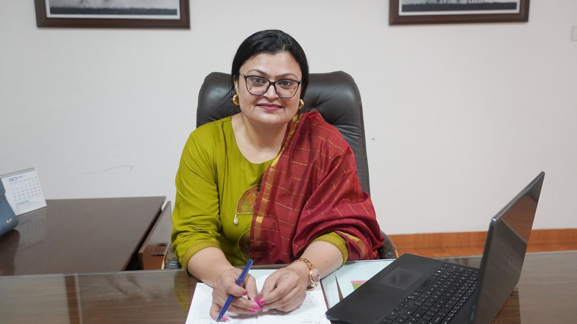 Navdeep Kaur, Principal of SPS Academy